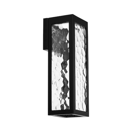 Hawthorne 18in LED Indoor And Outdoor Wall Light 3000K In Black